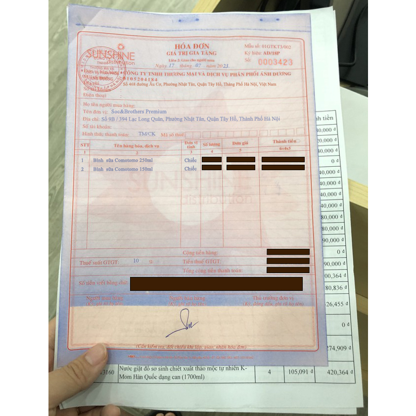 Bình Sữa Comotomo Silicon 150ml/250ml Cho Bé Siêu Mềm - TẶNG KÈM TAY CẦM