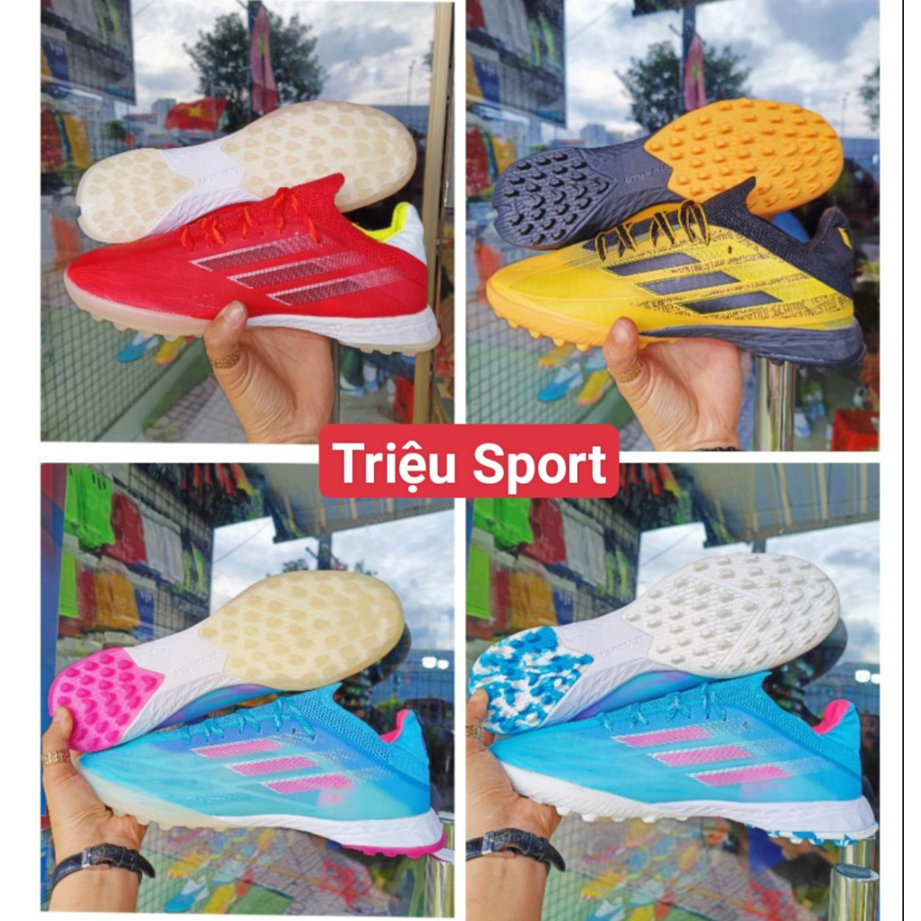 giày đá bóng x speedflow.1 tf ( tặng khâu đế free trọn đời )