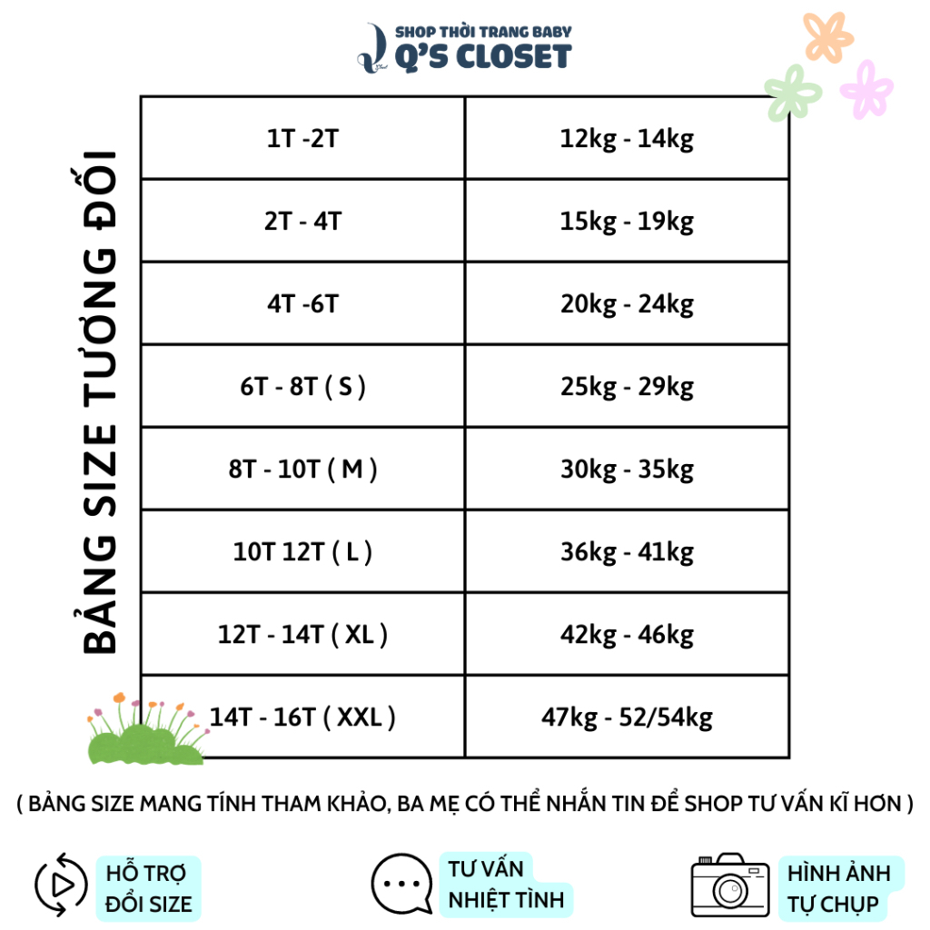 Áo thun cổ tròn cho bé gái Size từ 12kg đến 52kg chất liệu cotton mềm mịn thoáng mát, in họa tiết hoạt hình có 4 màu
