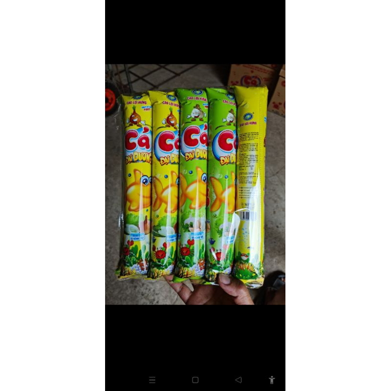 bánh quy cá combo 10 tui