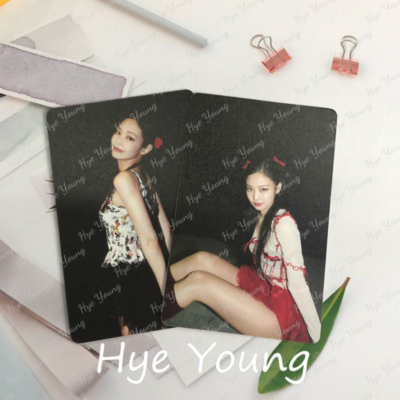 [BP TOUR] THẺ CARD BO GÓC CHÍNH HÃNG OFFICIAL BLACKPINK JENNIE WORLD TOUR BORN PINK IN HANOI