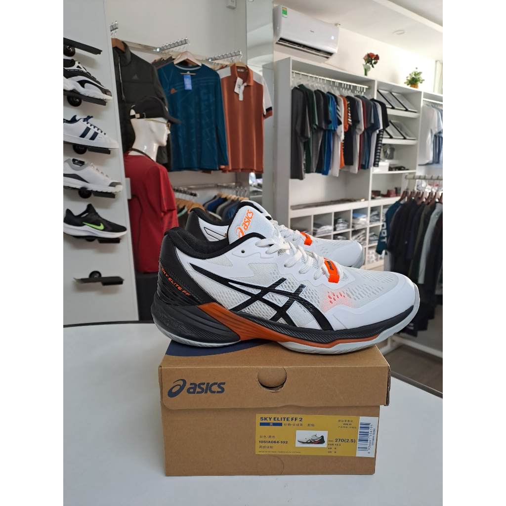 Giày bóng chuyền Nam - Asic$ SKY ELITE FF2 có đệm chống trượt, chống mài mòn - Size 40.5/41.5/42/43.5/44/45/46