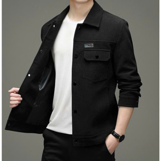 Áo khoác nhung kiểu thời trang cho nam