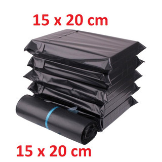 Túi gói hàng 15x20 cm, mỗi cuộn 100 túi. túi niêm phong đóng hàng chống bóc
