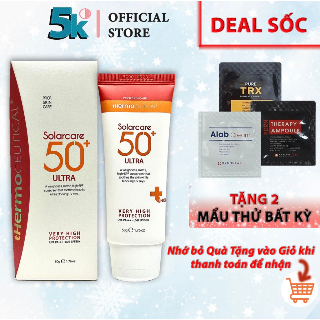 [ Combo] Kem chống nắng Solarcare & Fixderma SPF 50+ 50ml