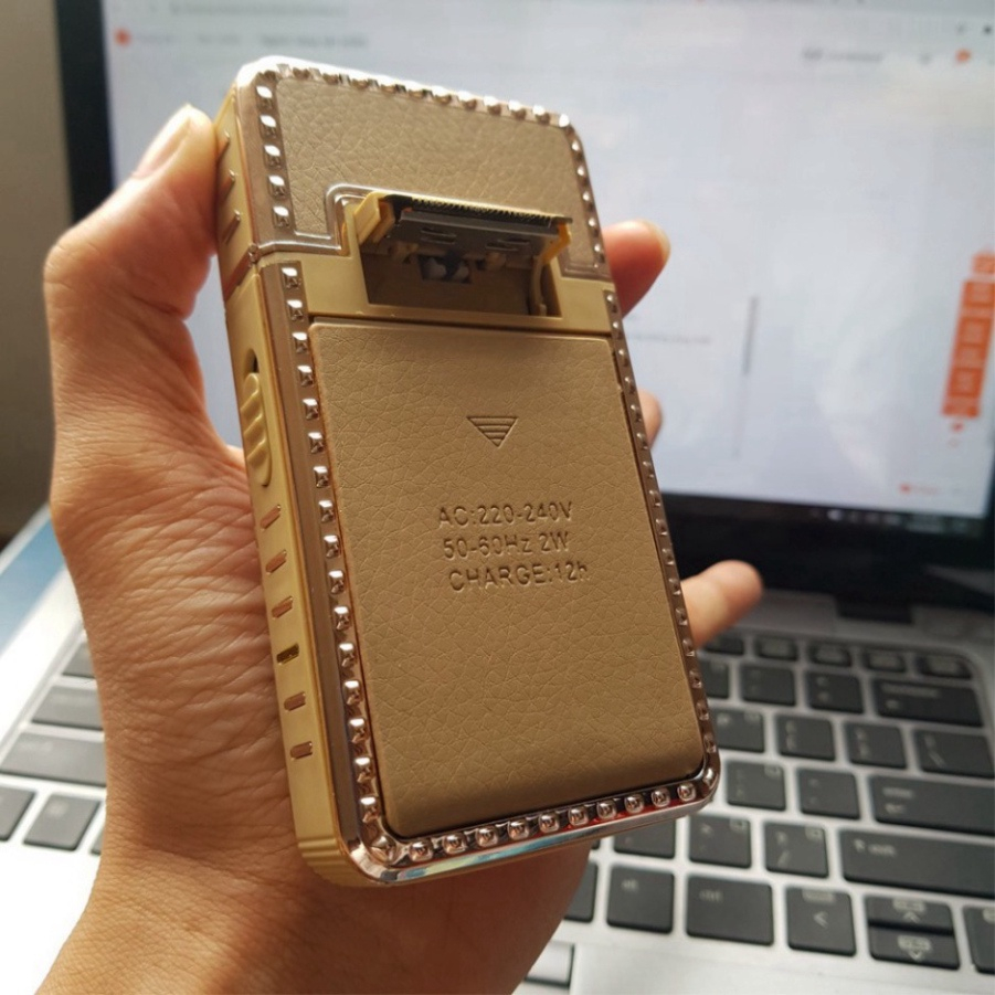 Máy Cạo Râu Gia Đình - Máy Cạo Râu Quả Táo RSCW A1 2 Chế Độ Xịn Bền Đẹp