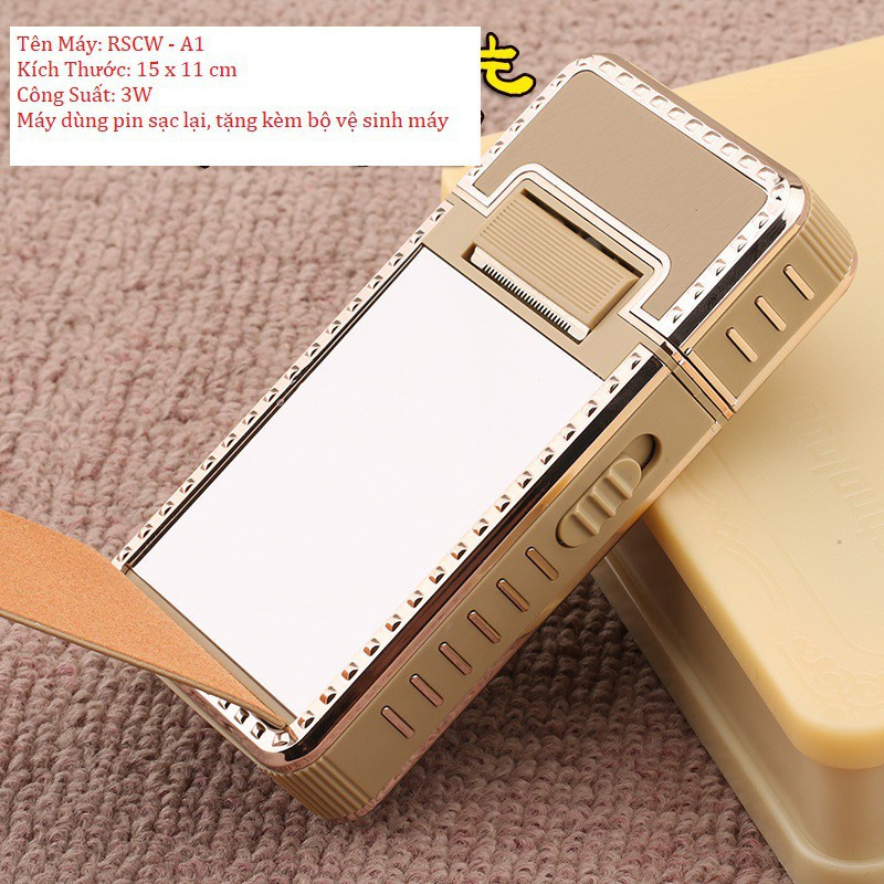 Máy Cạo Râu Gia Đình - Máy Cạo Râu Quả Táo RSCW A1 2 Chế Độ Xịn Bền Đẹp
