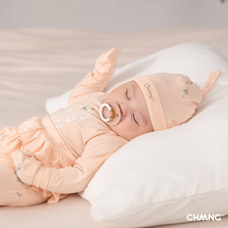 Chaang set bao tay bao chân cho bé sơ sinh Treasure AW2023D08