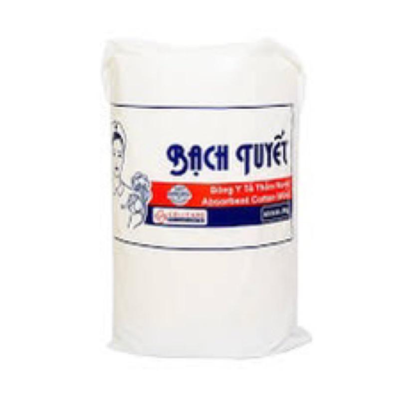 Bông Gòn cắt miếng Sẵn 1kg Vệ Sinh cho bé 7x7, 10 x 10 - Chính hãng Bông Bạch Tuyết