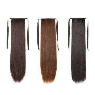 COMBO Tóc giả CỘT THẲNG 2 bên buộc cao