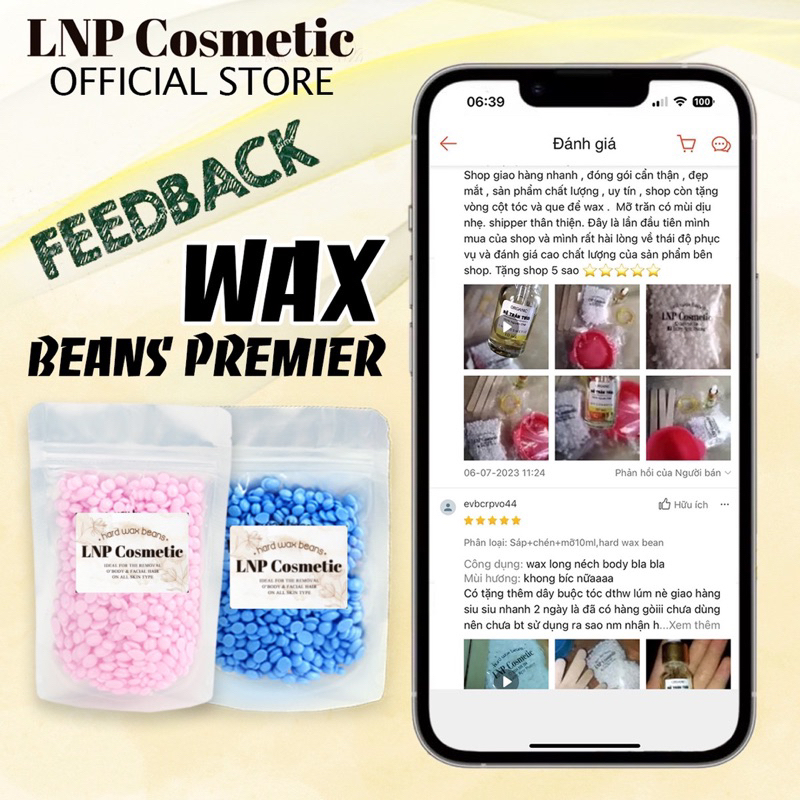 Sáp vụn wax lông  1kg sáp vụn wax lông giá rẻ cao cấp loại 1 mix màu giúp triệt lông bikini , nách , râu