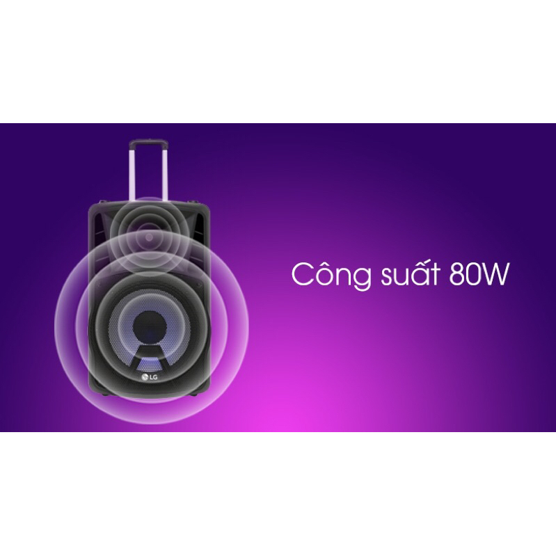 Loa kéo karaoke LG RK4 80W