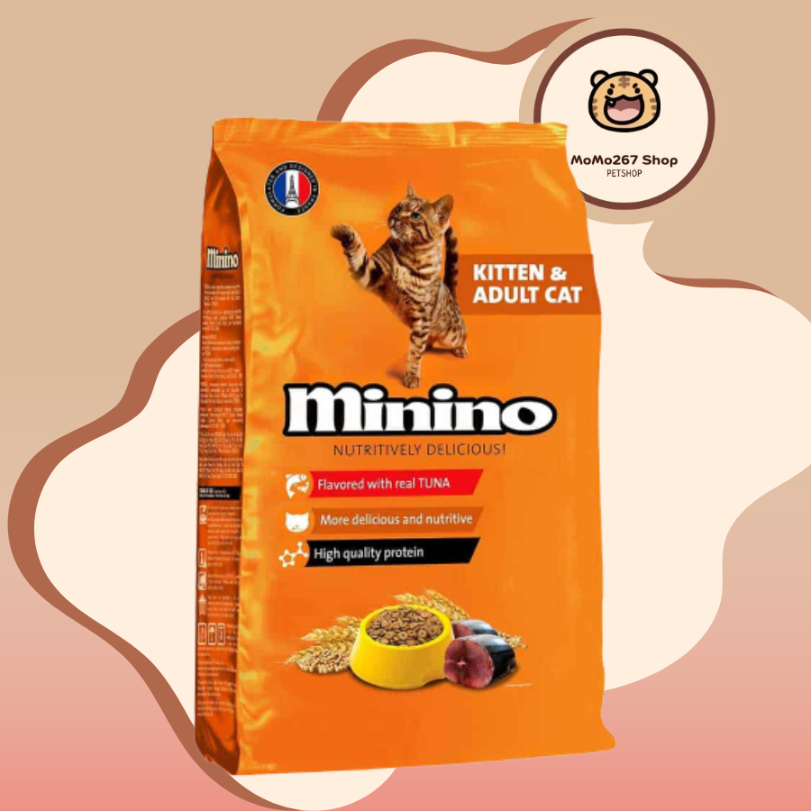 COMBO 6gói x1.3kg Thức Ăn Minino TUNA Cá ngừ cho mèo mọi lứa tuối