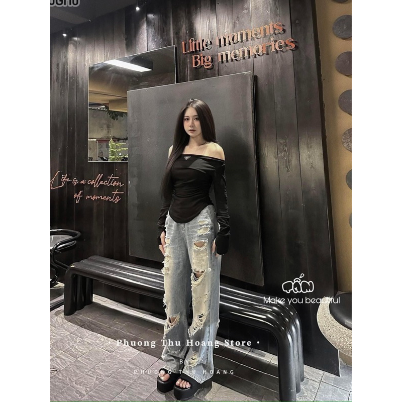 Áo thun tag tam giác ngực hàng loại 1