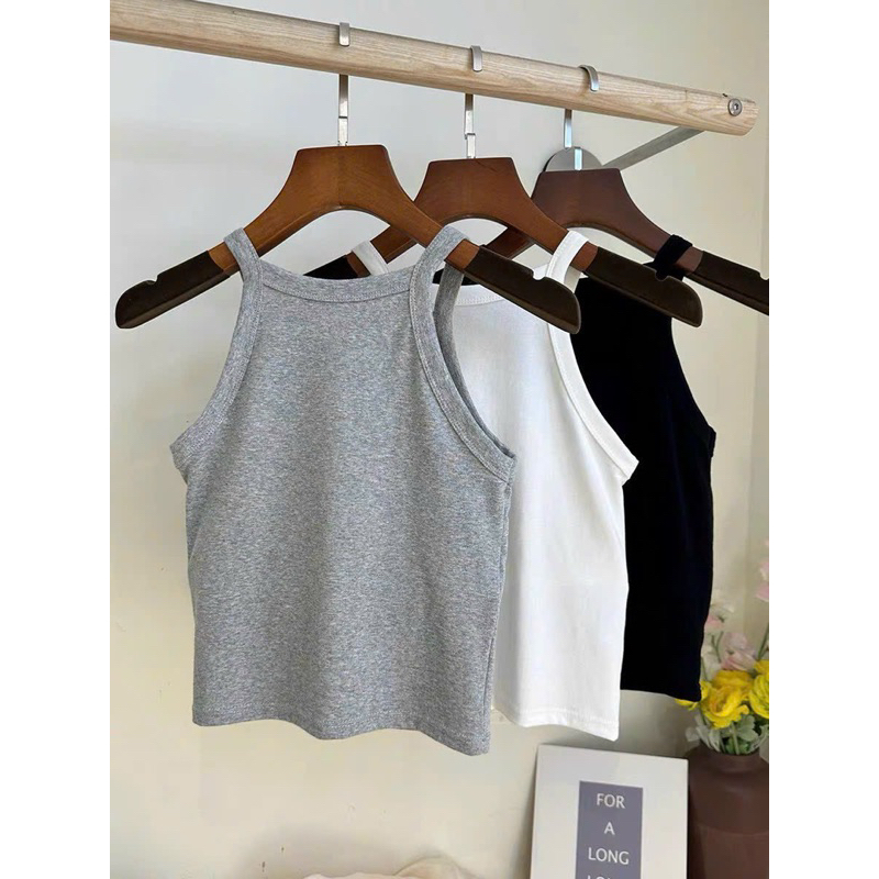 Áo bra áo cổ yếm đệm mút định hình phong cách trẻ trung năng động