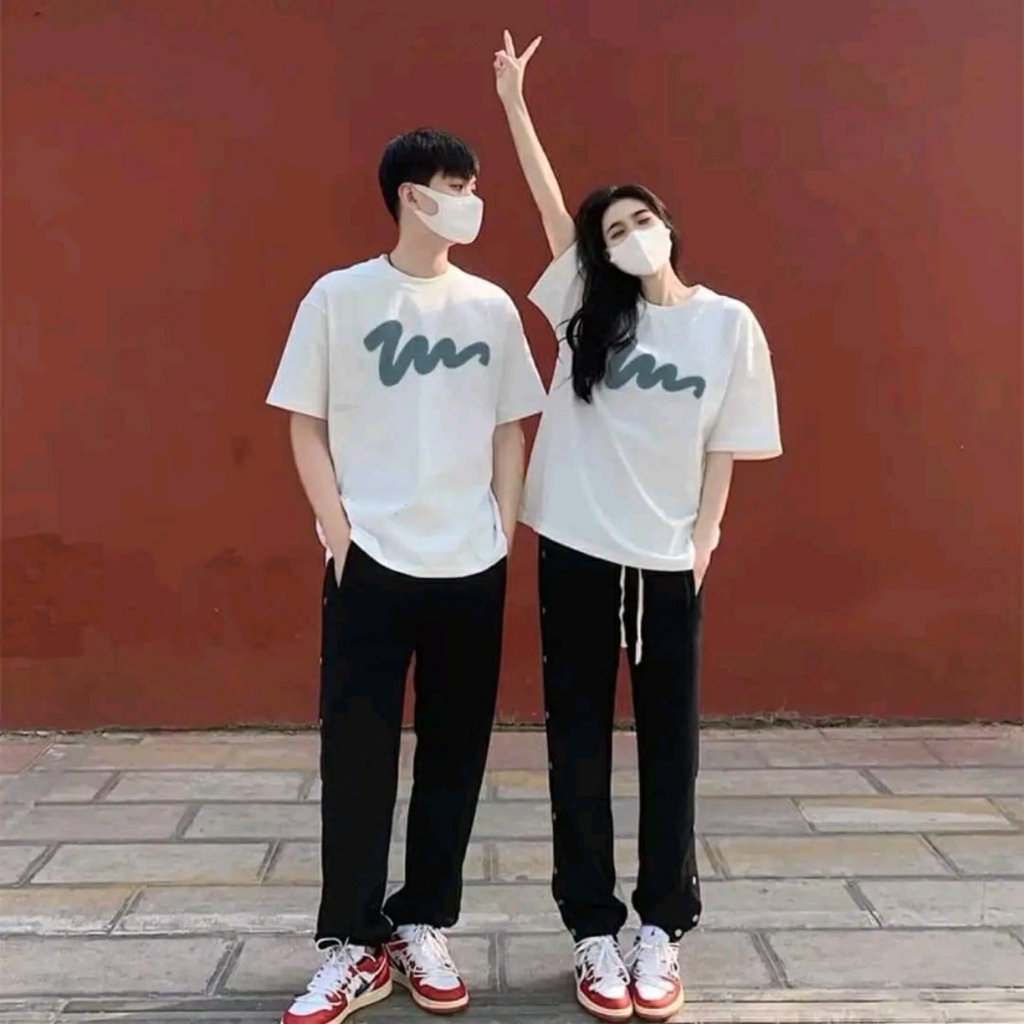 Áo cặp nam nữ, áo đôi in hình đáng đáng yêu chất cotton thoáng mát thấm hút tốt phong cách hàn quốc