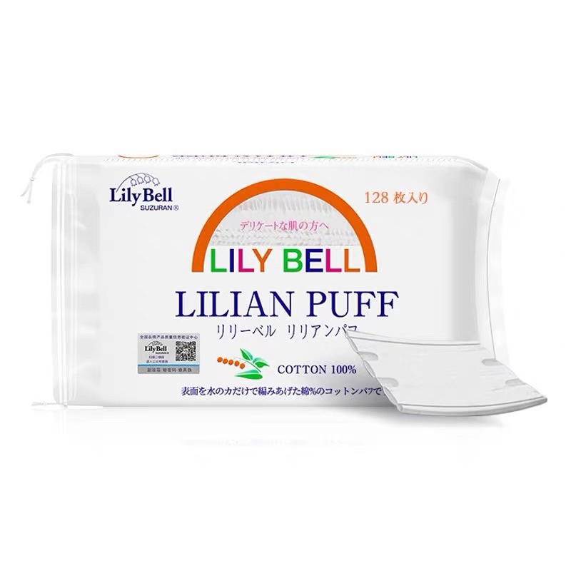 Bông Tẩy Trang Lilybell Túi 222m Chuẩn Nội Địa Trung