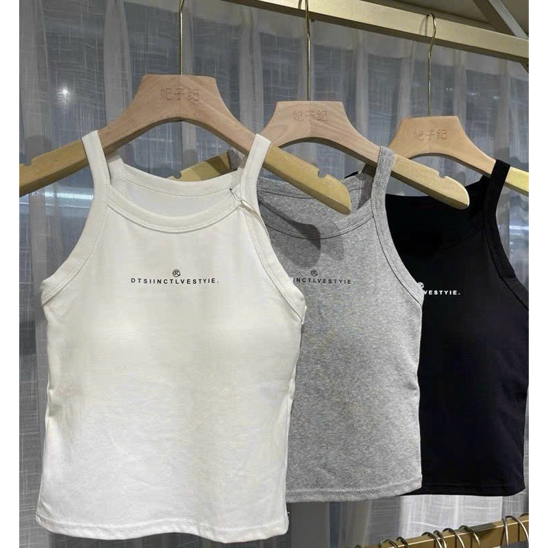 Áo bra áo cổ yếm đệm mút định hình phong cách trẻ trung năng động