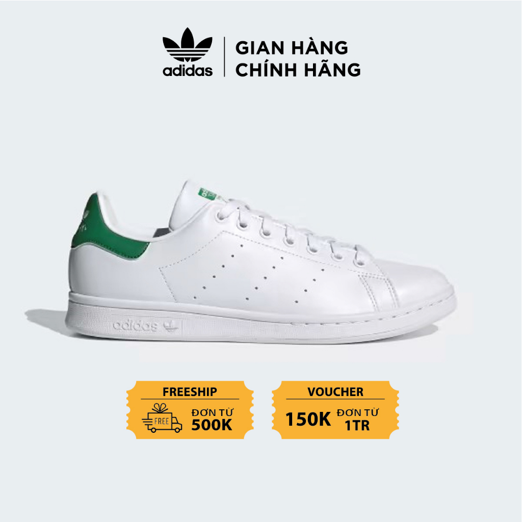 Giày Adidas Stan Mith GS White Green ' FX5502 ' FREE SHIP ]
