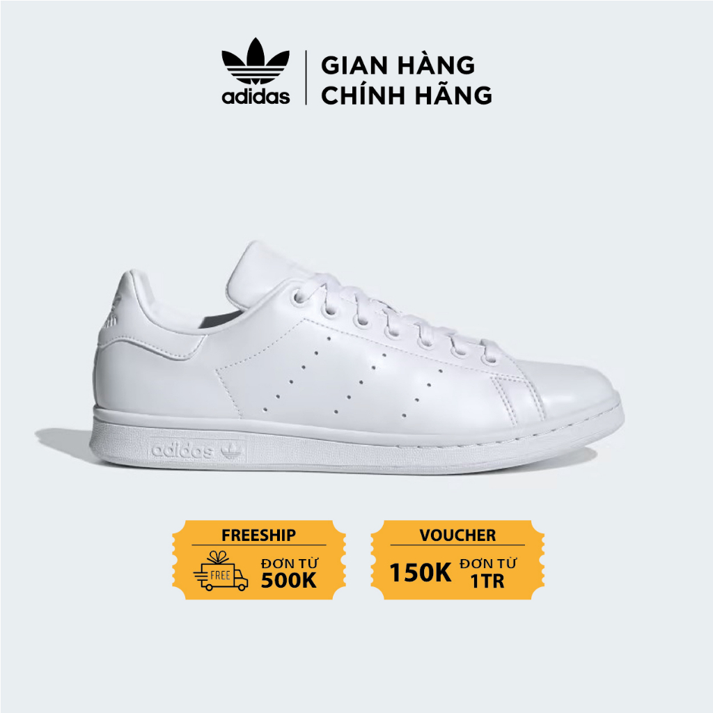 Giày Adidas Stan Smith Gs Trips White ' FX5500 ' FREE SHIP ]