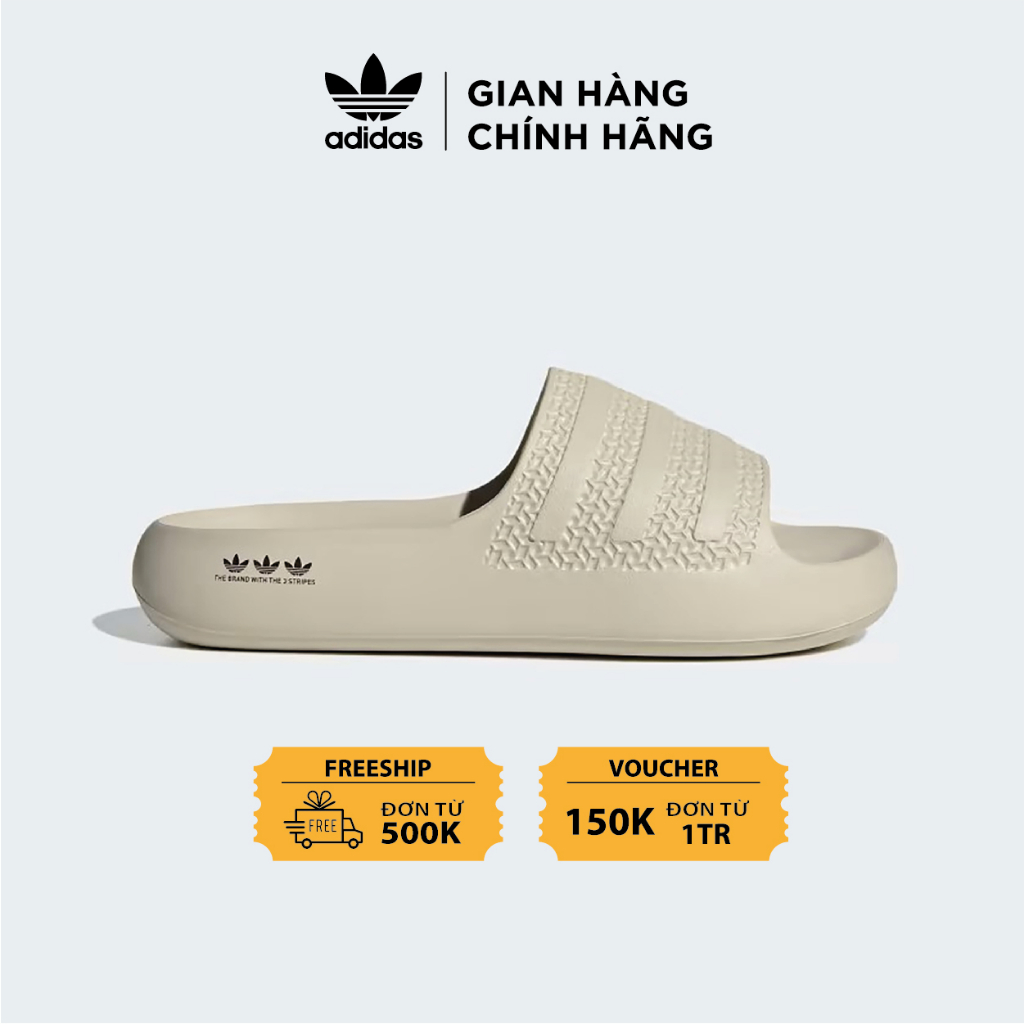 Dép Adidas Adilette Ayoon Beige 💙 Dép Đi biển