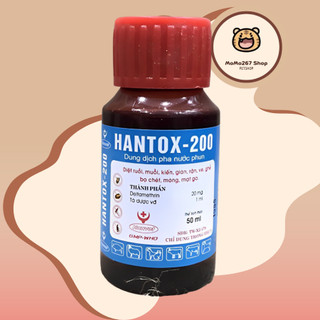 Dung dịch pha nước- kiến, gián, ve, rận, bọ chét hantox-200