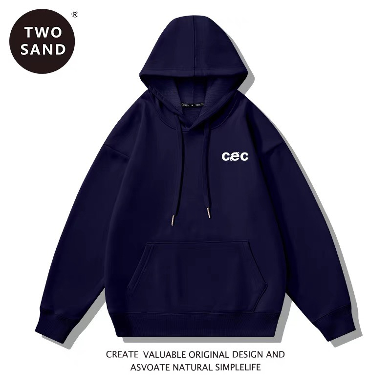 Áo hoodie có mũ unisex form rộng deliz mặc cho cặp đôi nam nữ kiểu dáng basic nhiều màu thời trang