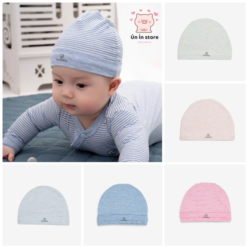 Bubaby mũ tròn cho bé sơ sinh - BU Siro ASR192200 -Bu Leafly ACT192200