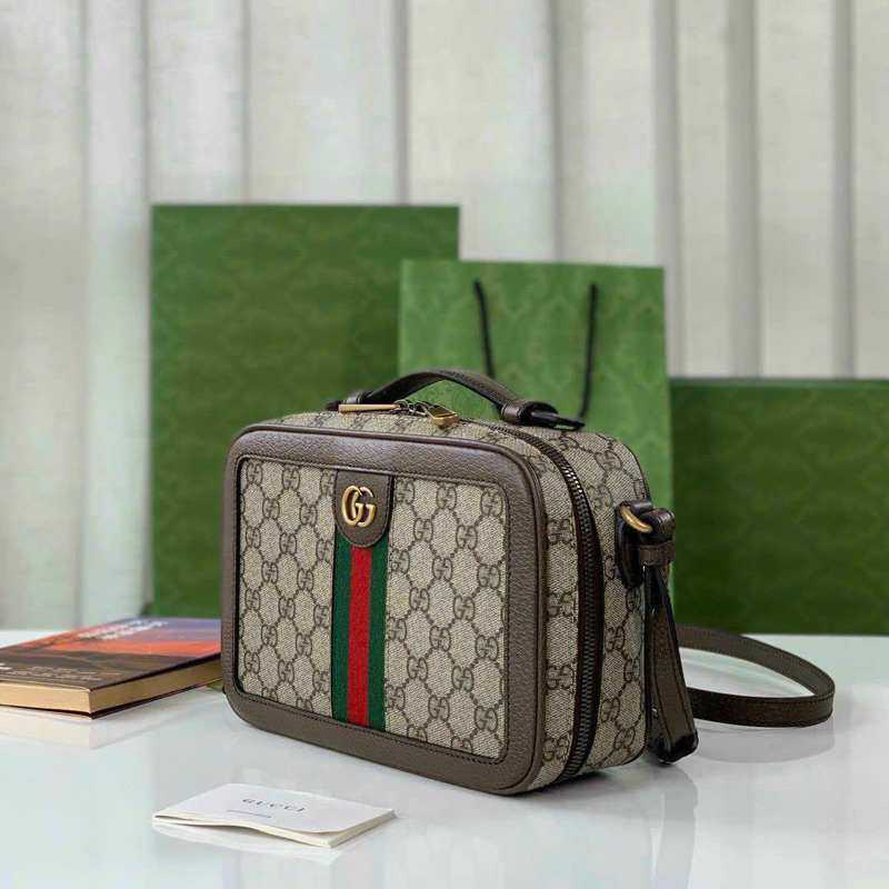 Túi xách tay nam nữ dáng hộp hoạ tiết, túi đeo chéo