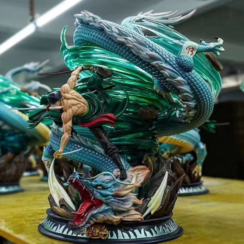 Mô hình zoro lốc xoáy siêu nét