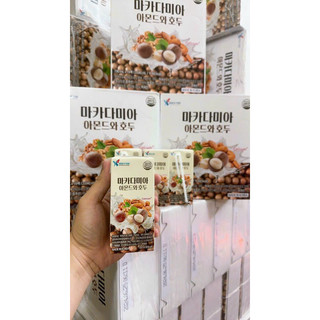 Sữa hạt Macca hạnh nhân óc chó Hàn Quốc ( 16 hộp x 190ml )