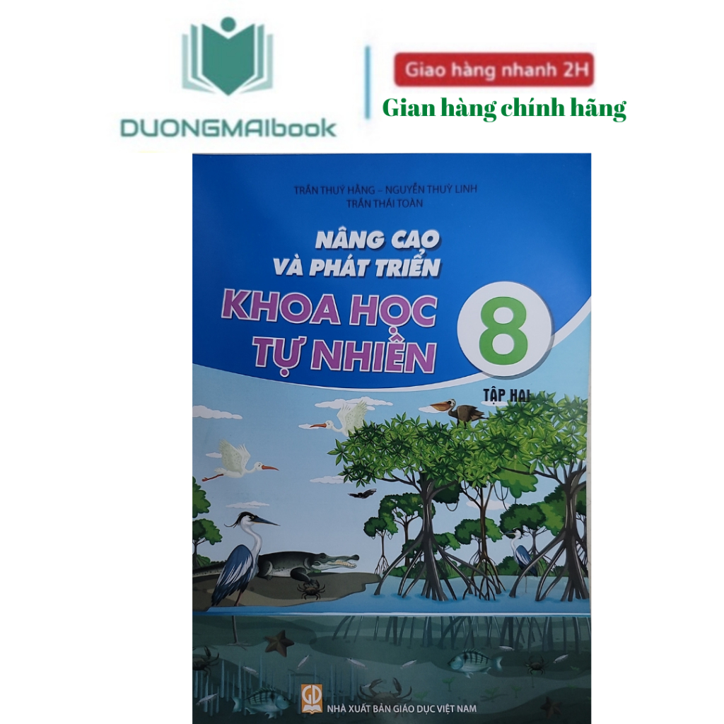 Sách - Nâng cao và phát triển Khoa học tự nhiên 8 mới 2023 - NXB Giáo dục