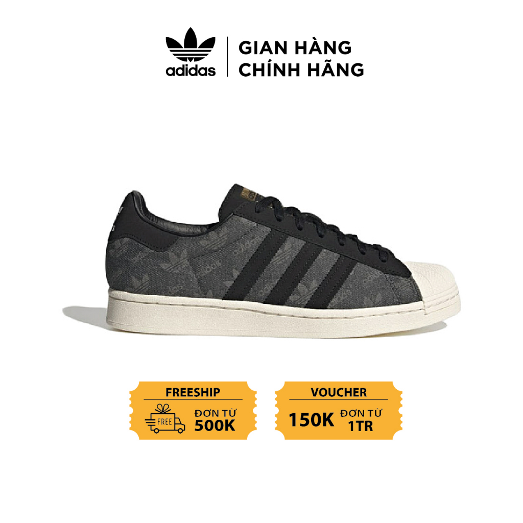 Giày Adidas Atmos x Superstar 'Denim Pack Grey' GW3470 ( FULL BOX + FREE SHIP ]