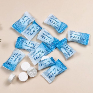 Khăn giấy nén đa năng tiệt trùng Nikkori dạng viên kẹo tiện dụng