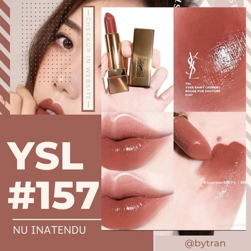 Son YSL Rouge Pur Couture màu 84 / 156 / 13 / 155 / 1966 / 157 / 153 / 144 limited / 145 limited