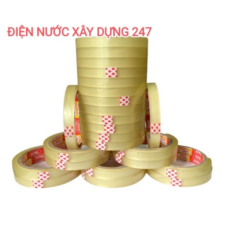 1 CUỘN BĂNG KEO TRONG BẢN NHỎ 1.2CM / 12MM