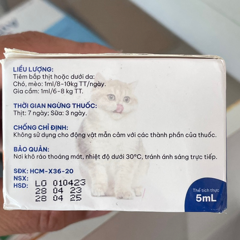 GEN TYL  sổ mũi, đờm hen khẹc, nước mắt ghèn, viêm tử cung, viêm phổi chó và mèo, gà thú cưng