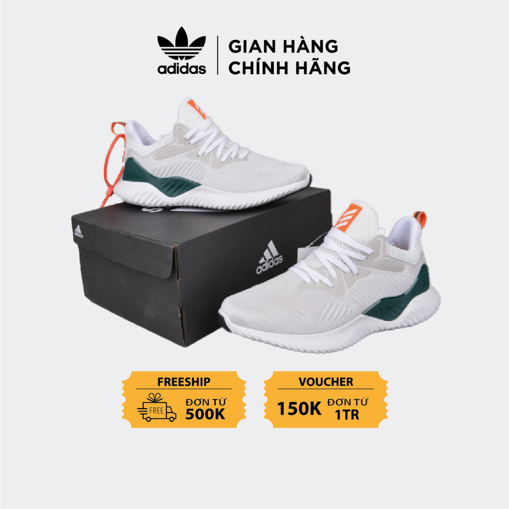 Giày alphabouce beyoud trắng xanh lá DG788