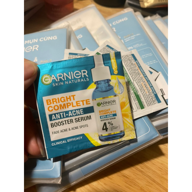 Combo 5 gói tinh chất dưỡng GARNIER