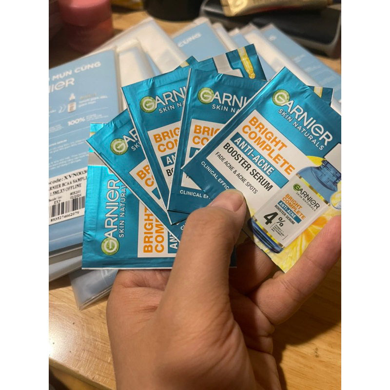 Combo 5 gói tinh chất dưỡng GARNIER