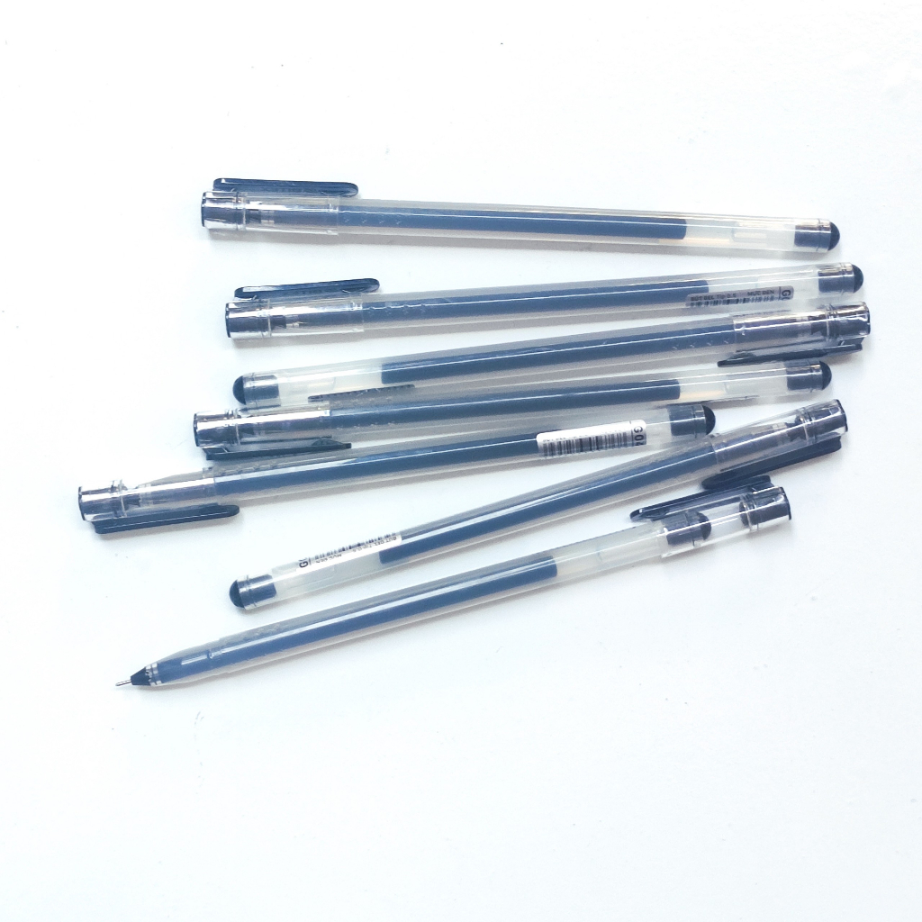 COMBO 10 cây Bút gel Bitex G04 mực đen nét bút 0.5 viết êm, trơn, mực đều cho học sinh và dân văn ph