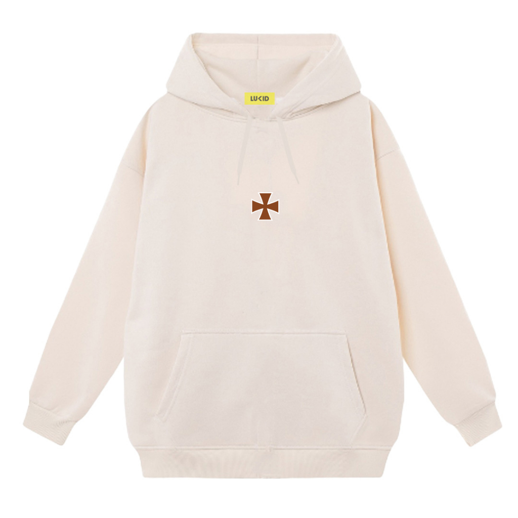 Áo Hoodie Local Brand Unisex LUCID Thánh Giá Nam Nữ Nỉ Bông Mũ 2 Lớp