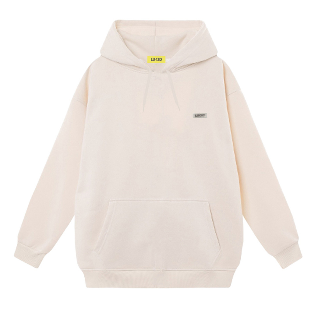 Áo Hoodie Local Brand Unisex LUCID Basic Nam Nữ Nỉ Bông Mũ 2 Lớp