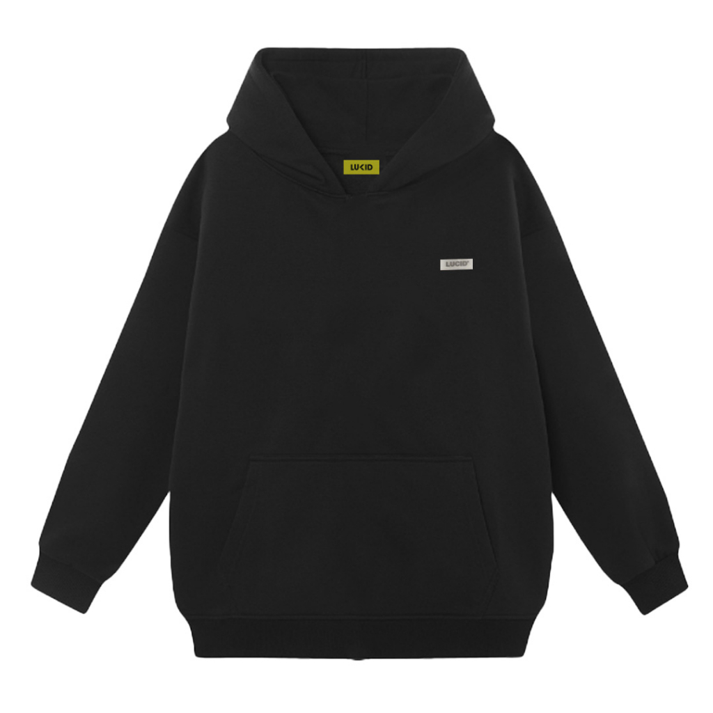 Áo Hoodie Local Brand Unisex LUCID Basic Nam Nữ Nỉ Bông Mũ 2 Lớp