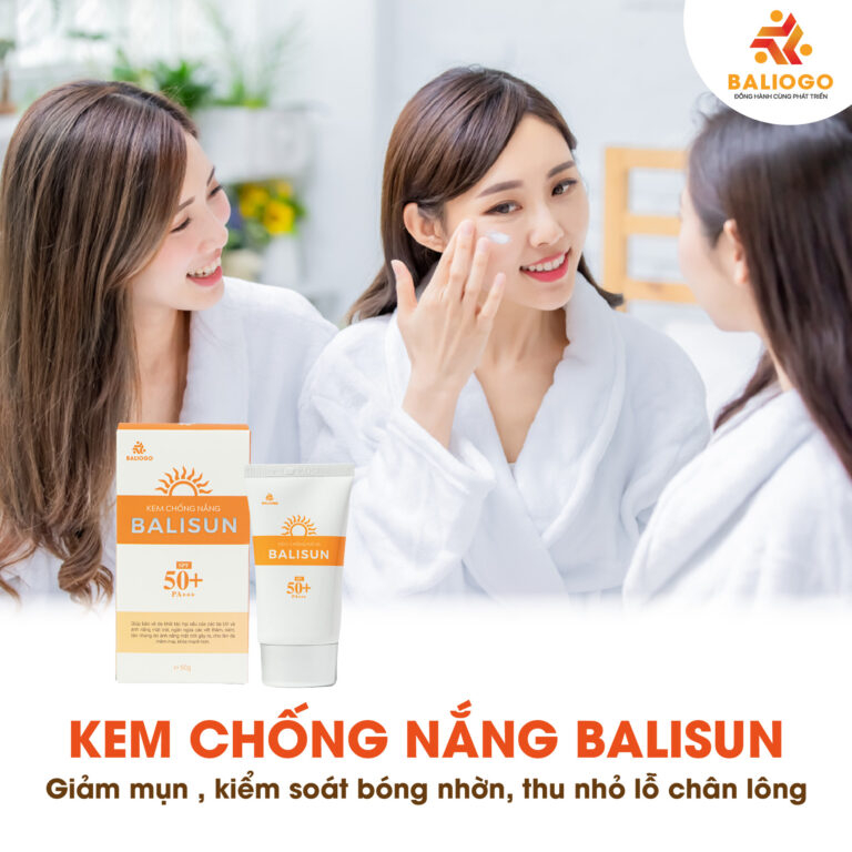 Kem chống nắng trắng da dành cho mọi loại da BaliSun SPF 50+, PA ++++