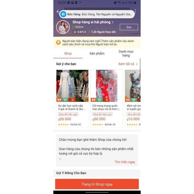 Áo dài trắng học sinh si thanh lý giá rẻ