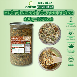 Muối vừng ngũ cốc dinh dưỡng hữu cơ onfod ăn kiêng giảm cân thực dưỡng cho người tiểu đường, gym, yoga, bà bầu 500g 250g