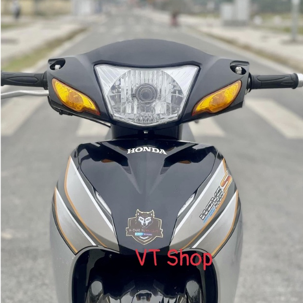 Tem Ròi Wave anlpha Mẫu WaveS Cánh Chim Dán Cho Các Đời Xe 50-100-110cc,Tem 3 Lớp Cực Xin Chống Nước-Chống Phai Màu