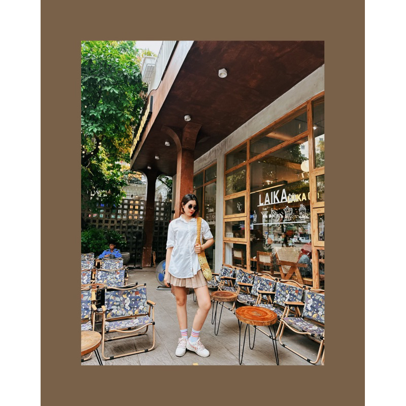 Chân Váy xếp ly ARTW Lưng Cao Kiểu Tennis Skirt Chất Tuyết Mưa