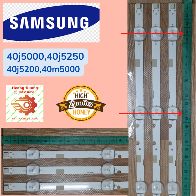 Thanh led tivi samsung 40j5000,40j5200,40j5250,40m5000,40m5200-dthoangduong.